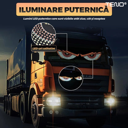 Lumini LED Auto Devil Eyes USB Ochi Demon pentru Mașină, Design Agresiv, Tuning Exterior -Interior