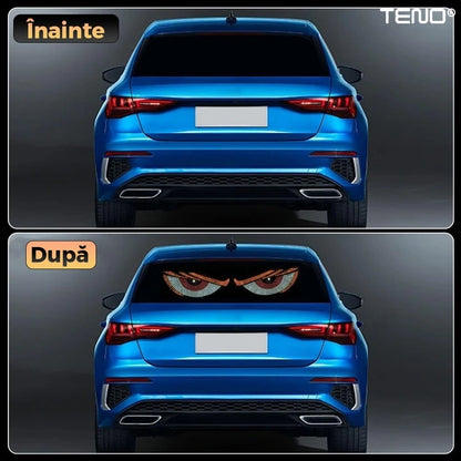 Lumini LED Auto Devil Eyes USB Ochi Demon pentru Mașină, Design Agresiv, Tuning Exterior -Interior