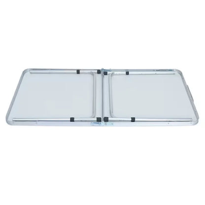 Masă Camping Pliabilă Premium cu 4 Scaune Incluse, Set Portabil din Aluminiu pentru 4 Persoane, Ideal pentru Picnic, Grădină, Terasă, Pescuit, Excursii și Activități în Aer Liber