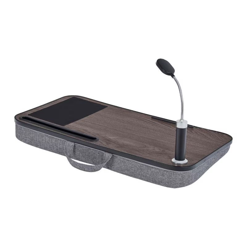 Masuta laptop stand XPD multifunctionala, blat MDF, mouse pad, suport pentru telefon si tableta