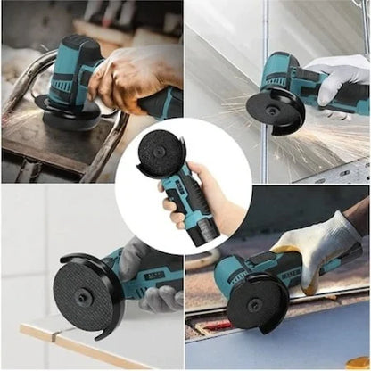 Mini Flex: Polizor unghiular cu acumulator, fără fir, 48V și 5 discuri incluse