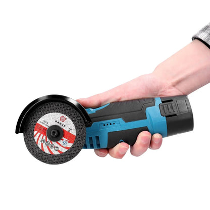 Mini Flex: Polizor unghiular cu acumulator, fără fir, 48V și 5 discuri incluse