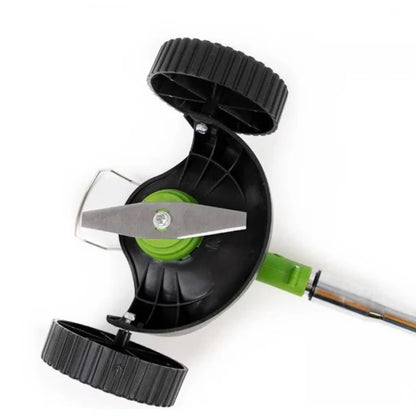 Motocoasa Electrica Cu Roti Detasabile 2X Acumulatori 48V, Autonomie 3 ore 10000 mAh, 15000 Rpm, Brat Extensibil