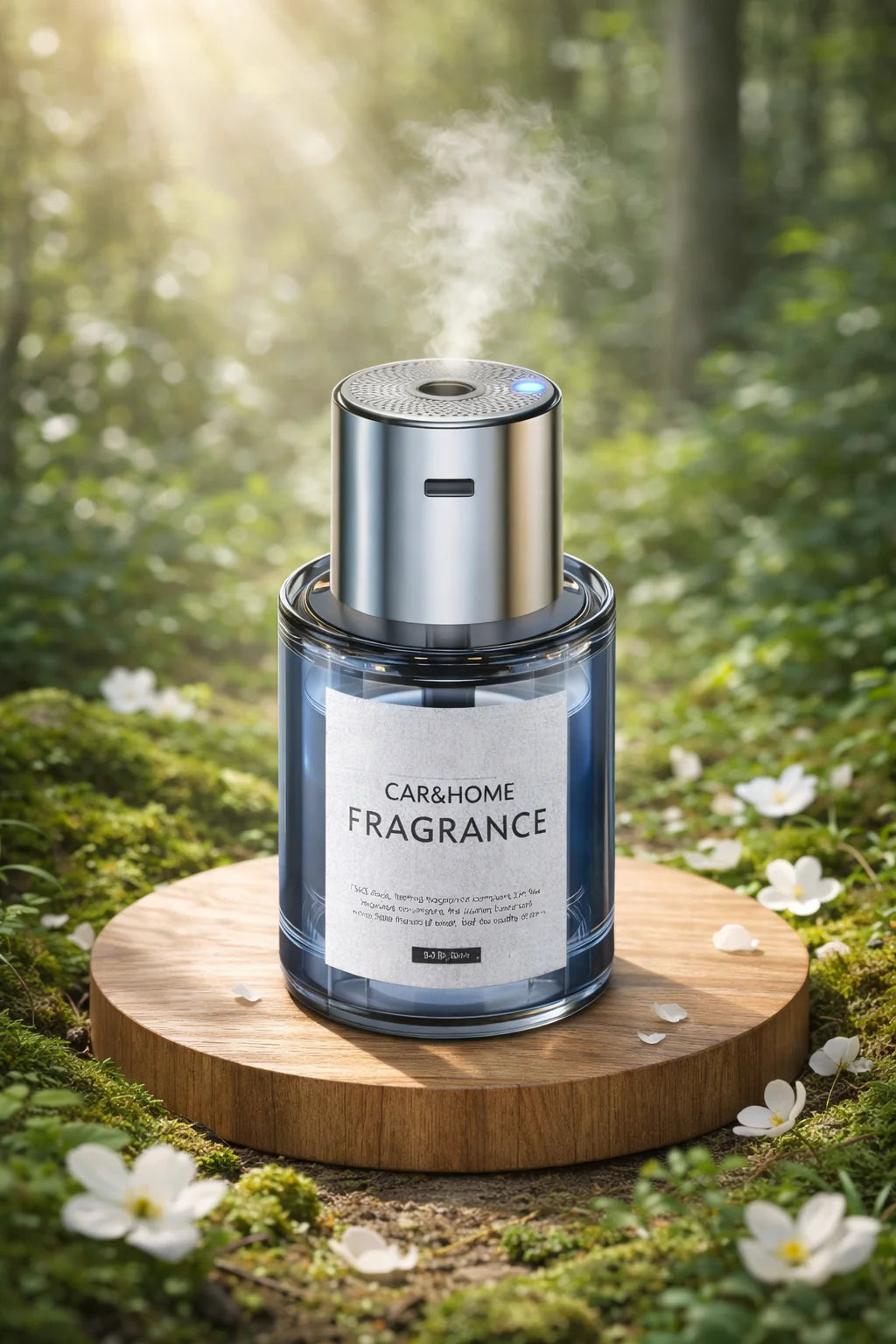 Parfum Odorizant Portabil pentru Mașină și Casă, Rezervor 160ml, 5 Moduri de Pulverizare, Alimentare USB, Aromaterapie și Umidificare, Design Modern, 5 Arome Cadou
