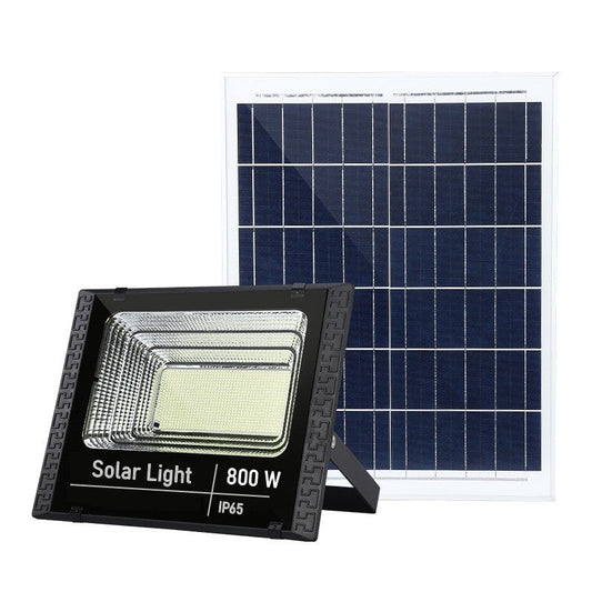 Proiector solar LED 800W, Solar Light 8000 Lumeni, Telecomanda, Panou Fotovoltaic, Autonomie Mare, Senzor de lumina