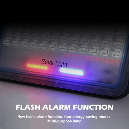 Proiector Solar LED 800W, Jortan,corp iluminat, cu incarcare solara, panou separat fotovoltaic, suport, telecomanda