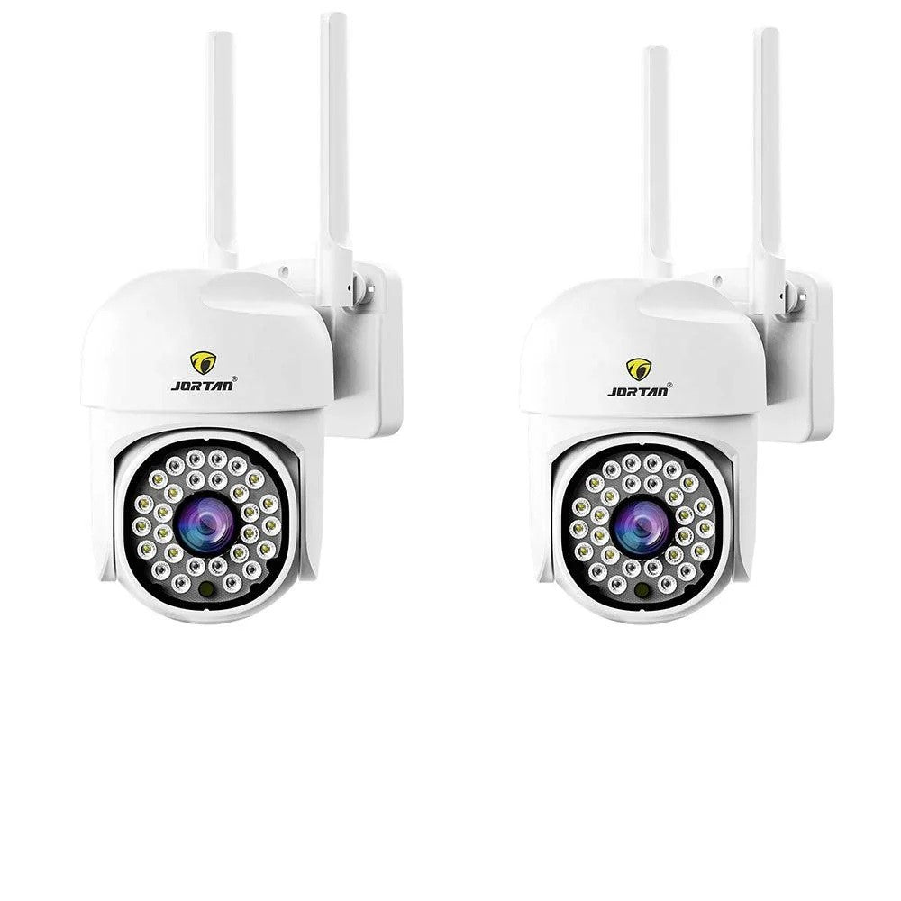Set 2X Camere Supraveghere 3MP Jortan WIFI, Full HD 1080p, Monitorizare Video Wireless