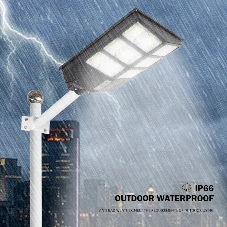 Set 2x Lampi Solare LED, Jortan, 600W, cu incarcare solara, panou fotovoltaic, senzor de miscare, suport metalic, telecomanda