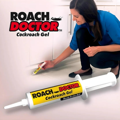 Set 4x Gel Anti-Gândaci Roach Doctor, Eliminare Rapidă și Eficientă, Protecție de Lungă Durată