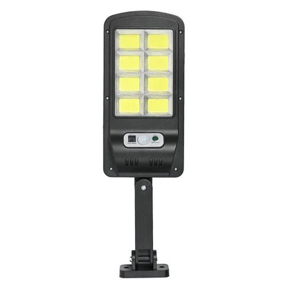 Set 5 x Lampi cu Incarcare Solara 8 celule 150W, Acumulator 2400mAh 160 LED-uri COB, telecomanda, Senzor de Miscare, Autonomie mare