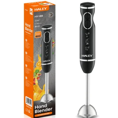 Blender portabil profesional din inox, 400W, cu 2 viteze și funcție de zdrobire totală – Design exclusivist HALEY HY-1119