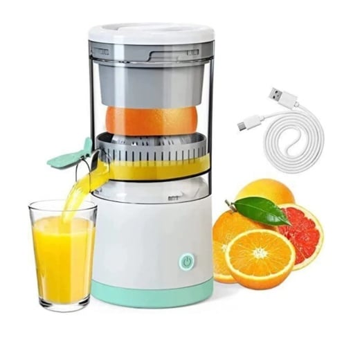 Storcator electric, portabil, fara fir, pentru fructe si legume, cu alimentare USB si putere de 45W