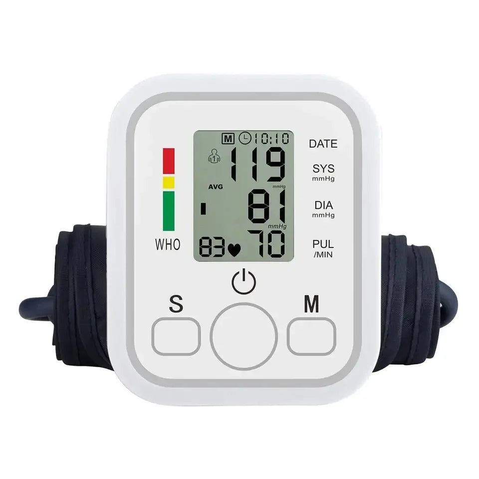 Tensiometru Digital Electronic de Încheietură, Ecran LCD Mare, Măsurare Rapidă și Precisă, Detectare Bătăi Neregulate, Memorie pentru 2 Utilizatori, Indicator WHO, Oprire Automată, Aparat Automat pentru Măsurarea Tensiunii Arteriale și Pulsului