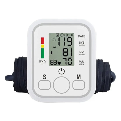 Pachet 1+1 Gratis Tensiometru Digital Electronic de Încheietură, Ecran LCD Mare, Măsurare Rapidă și Precisă, Detectare Bătăi Neregulate, Memorie pentru 2 Utilizatori, Oprire Automată