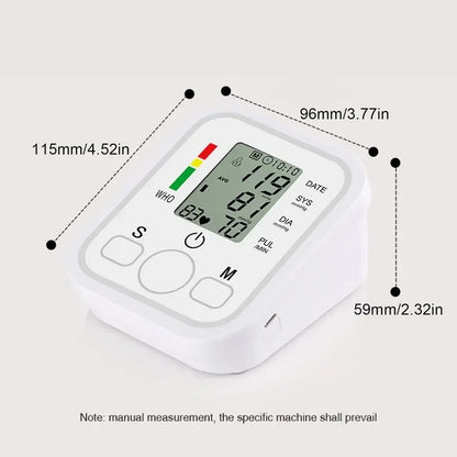 Pachet 1+1 Gratis Tensiometru Digital Electronic de Încheietură, Ecran LCD Mare, Măsurare Rapidă și Precisă, Detectare Bătăi Neregulate, Memorie pentru 2 Utilizatori, Oprire Automată